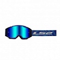 Мотоочки LS2 Charger Pro Blue Mirror Lens