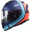 Шлем LS2 FF800 Storm Slant Blue/Orange