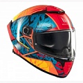 Шлем MT Thunder 4 SV Rainforest C4 Orange/Blue