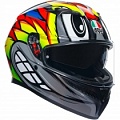 Шлем AGV K3 Birdy 2.0 Grey/Yellow/Red