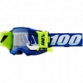 Мотоочки 100% Accuri 2 Forecast Blue/White Clear Lens Roll-Off