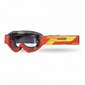 Мотоочки Progrip 3450 LS Riot Grey/Red Clear Lens