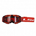 Мотоочки LS2 Aura Enduro Red Clear Lens
