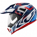 Шлем Kappa KV30 Evo Grayer Dual White/Blue/Red