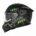 Шлем NOX N401 Zumbi Black/Green Fluo